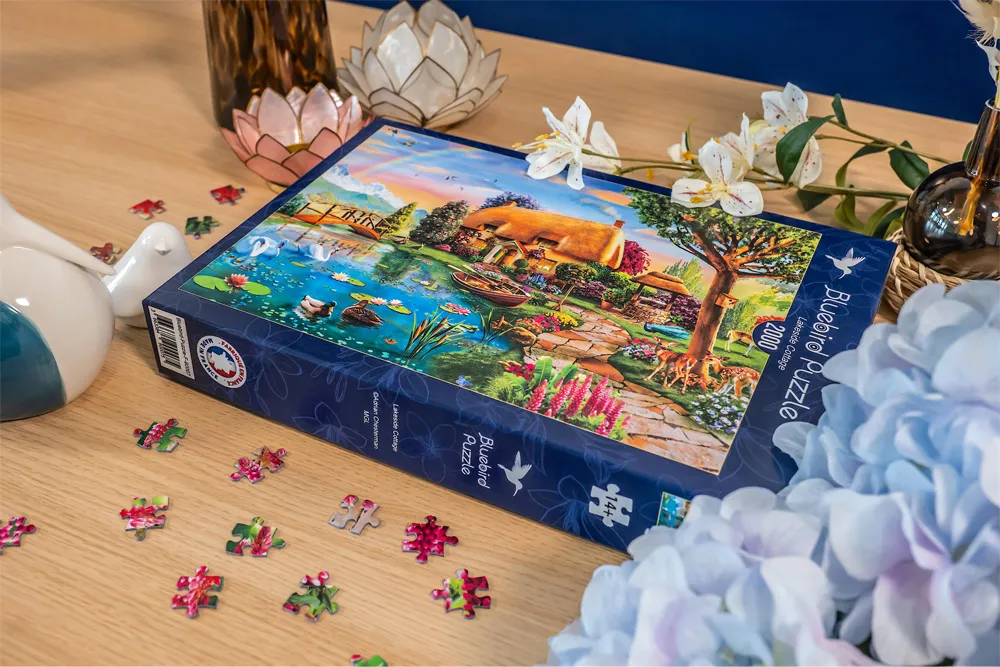 Puzzle complet - Cascade Cottage de Bluebird